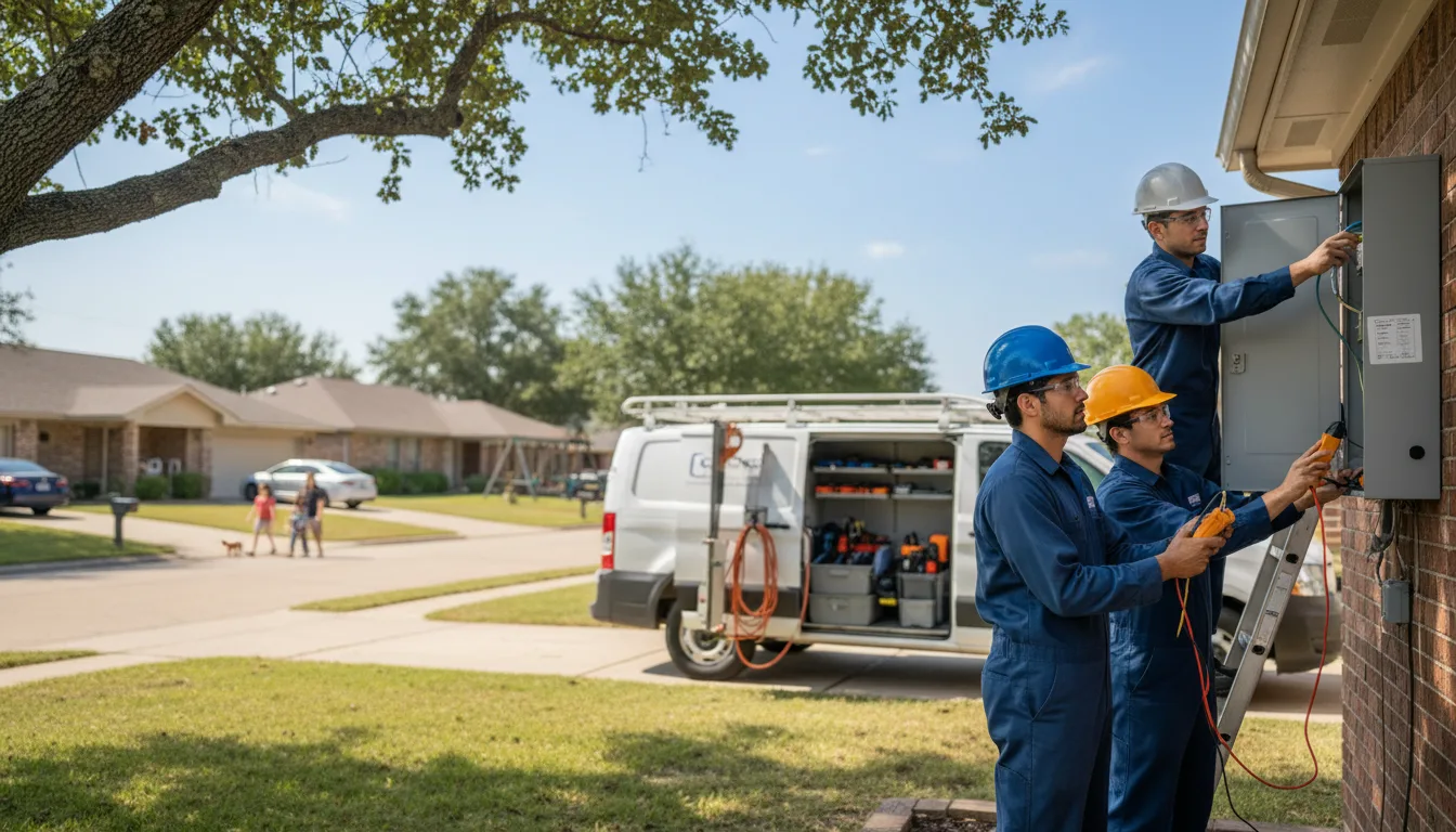 Certified electrician providing emergency electrical services in Kimmell, IN